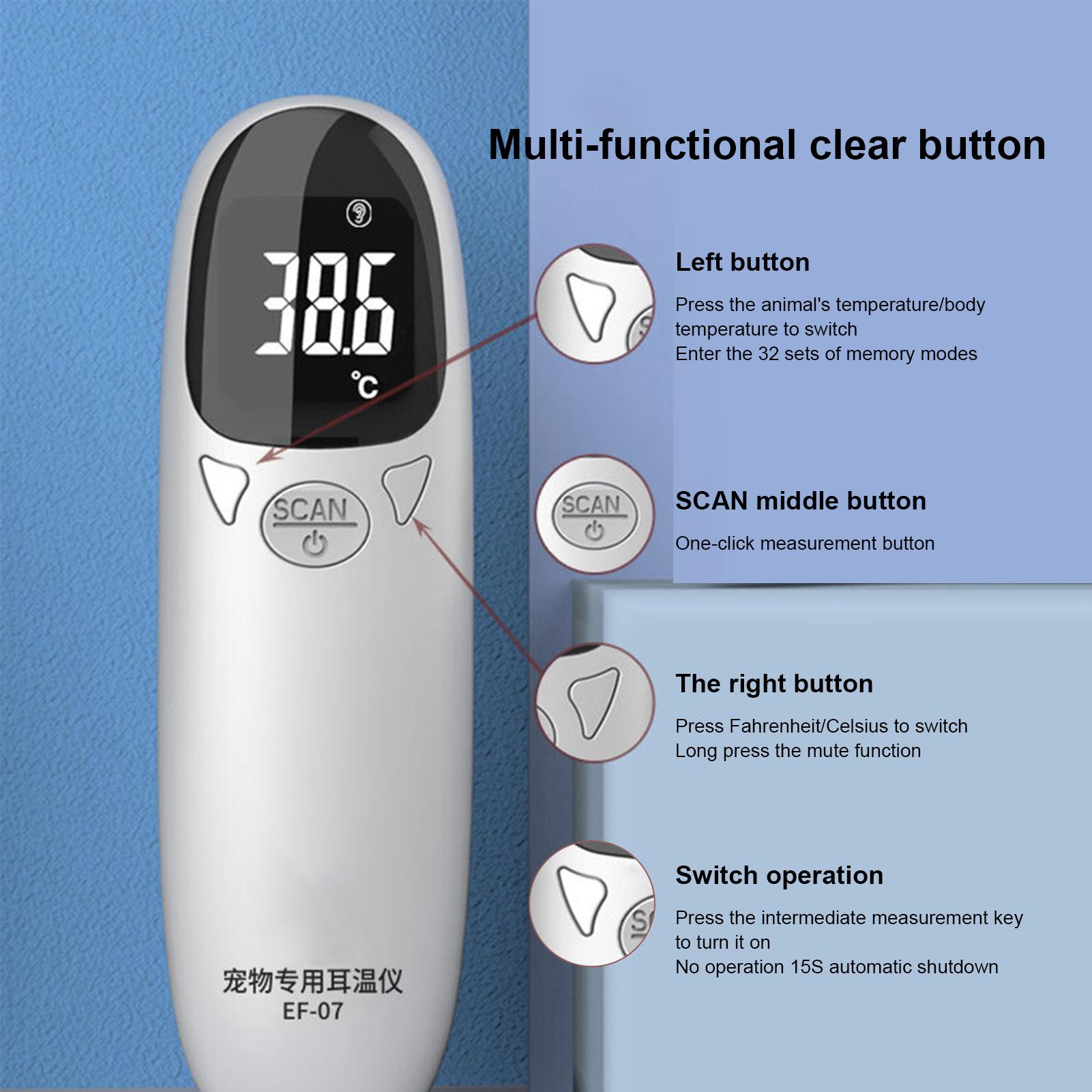 Pet Ear Digital Thermometer No - Pet Supplies Vet 리뷰 및 가격