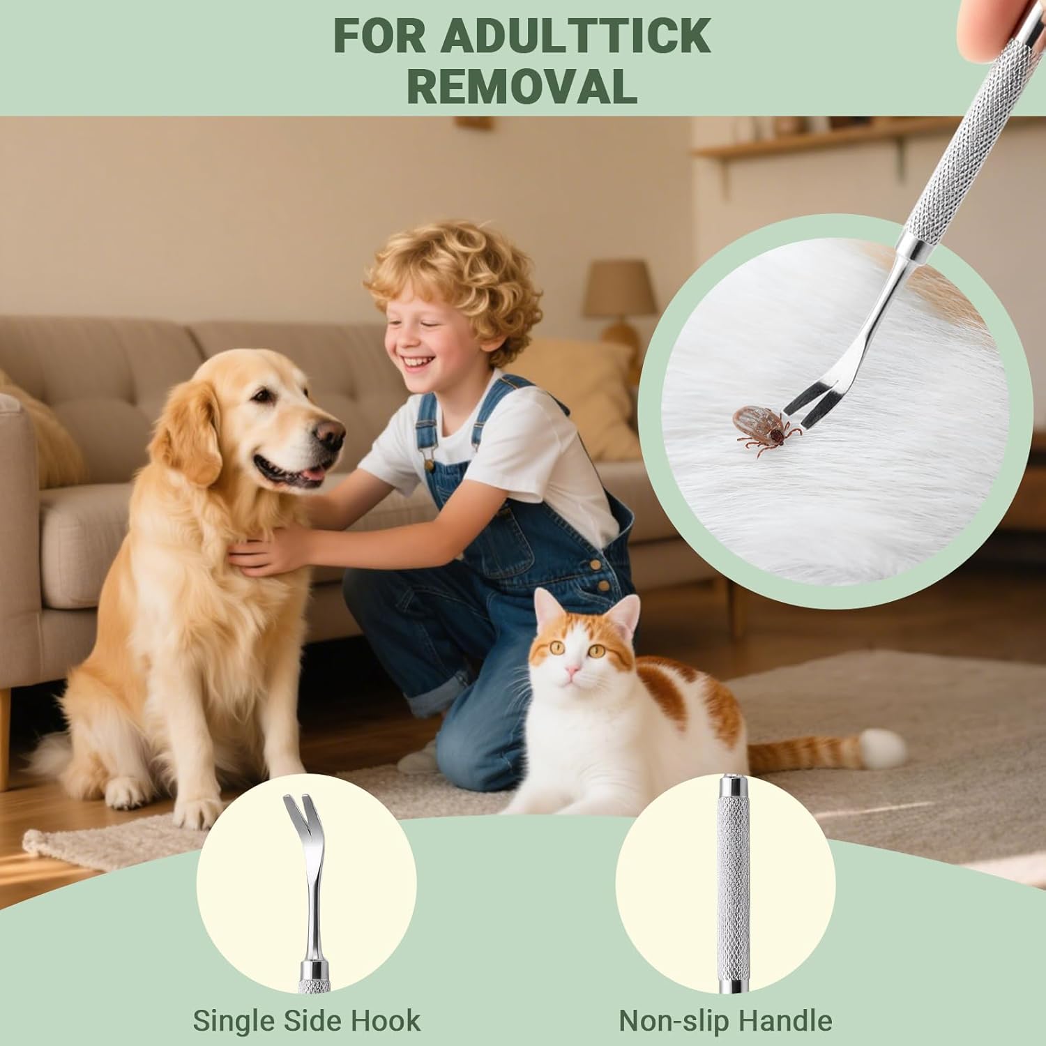 Pet Tick Remover Tweezers Kit  - Pet Supplies First 리뷰 및 가격