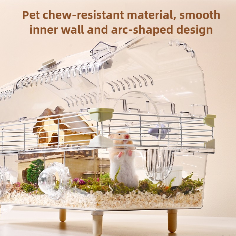 ‌Hamster Cage with Large View  - Hamster Cage Wheel 리뷰 및 가격