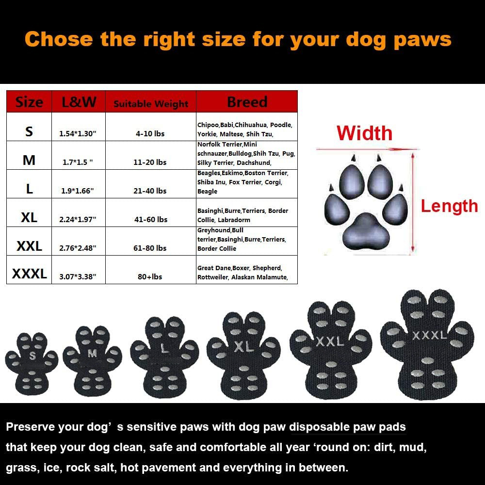 24PCS Dog Paw Protector Anti-S - Dog Booties Paw Protector 리뷰 및 가격