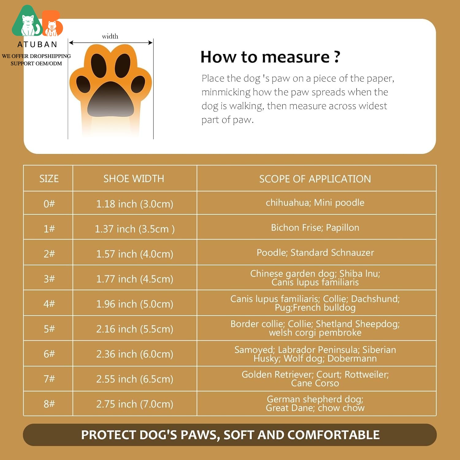 ATUBAN Dog Shoes for Dogs,Wate - Dog Booties Paw Protector 리뷰 및 가격