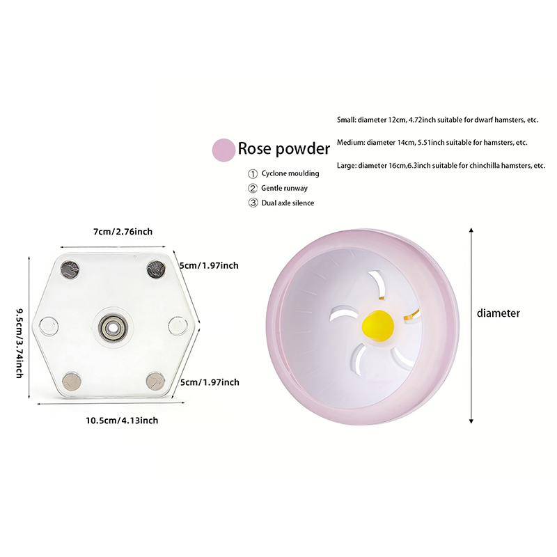 Magnetic running wheel bracket - Hamster Cage Wheel 리뷰 및 가격