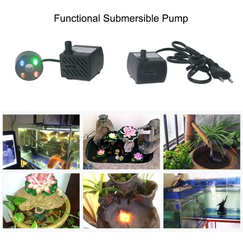220~240V Ultra-Quiet Submersib - Fish Tank Filter Pump 리뷰 및 가격
