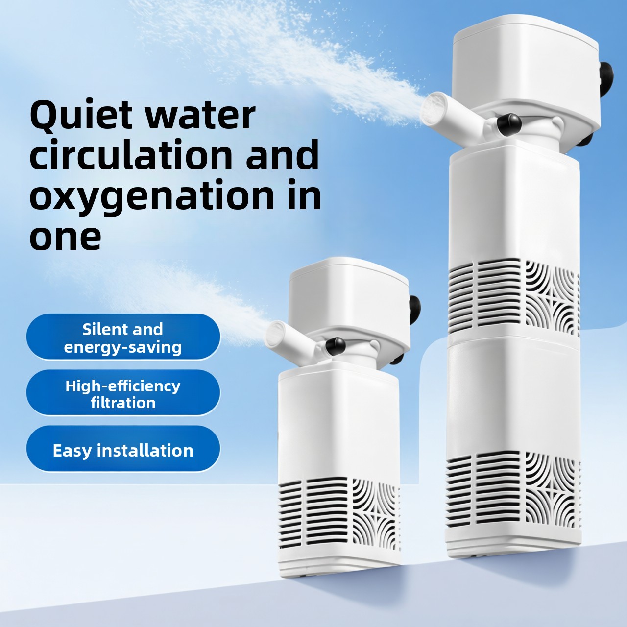Ultra-Quiet Small Three-In-One - Fish Tank Filter Pump 리뷰 및 가격