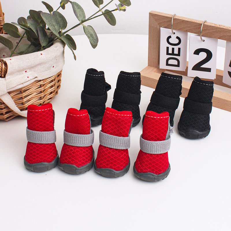 4pcs All Season Dog Shoes Brea - Dog Booties Paw Protector 리뷰 및 가격