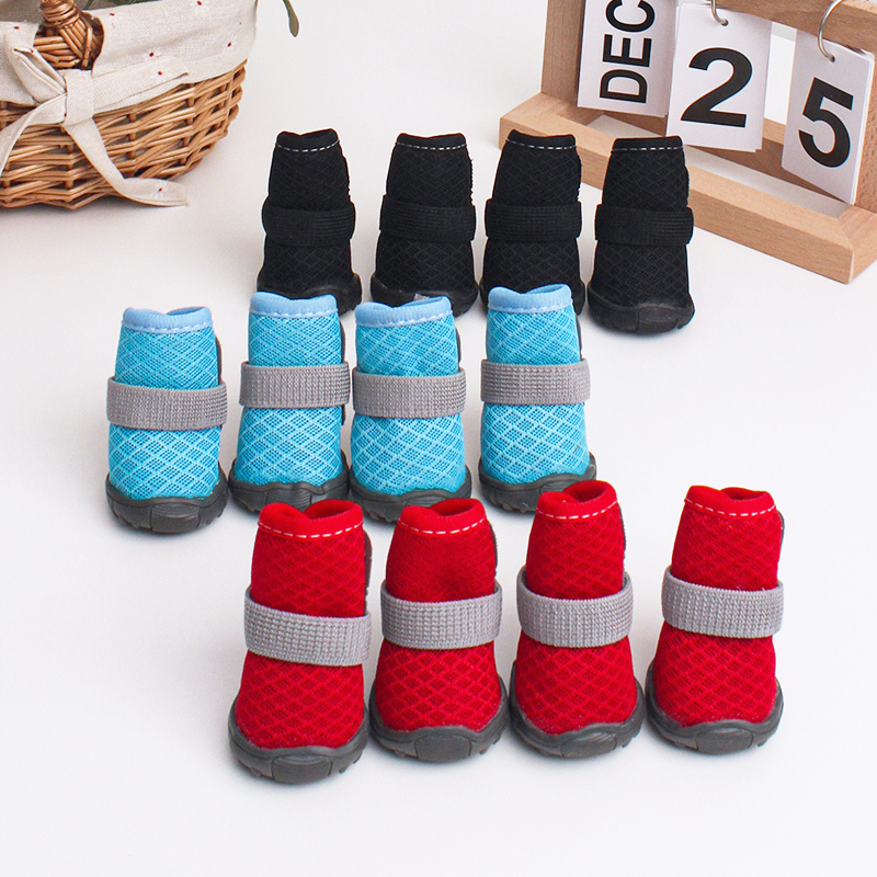 4pcs All Season Dog Shoes Brea - Dog Booties Paw Protector 리뷰 및 가격