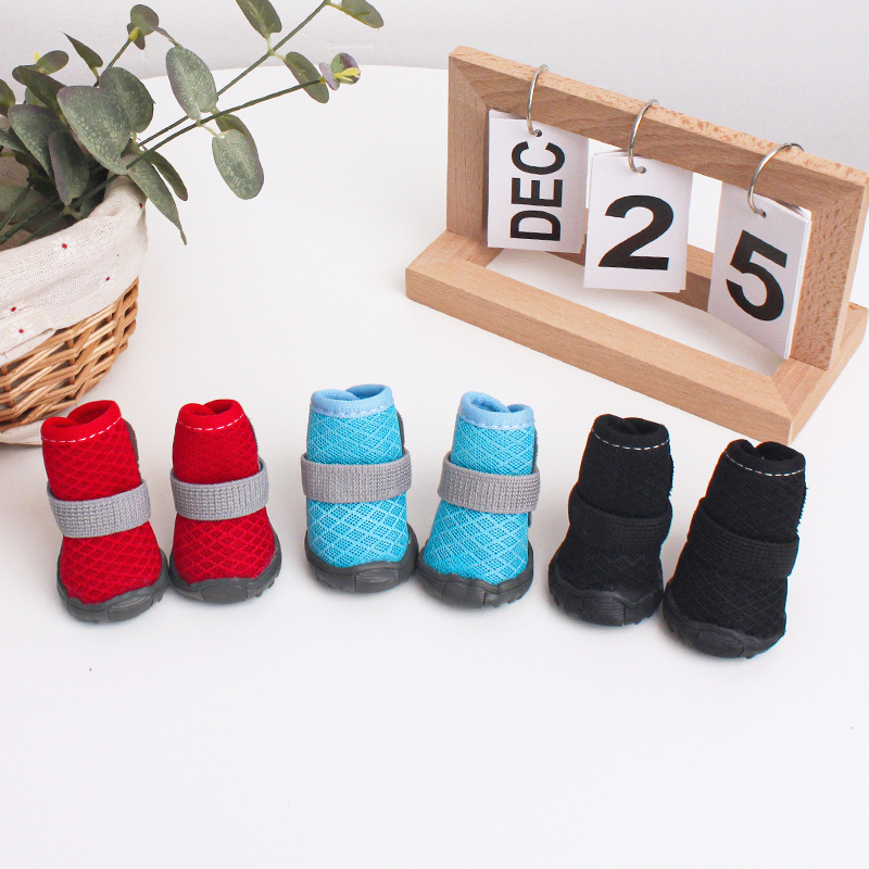 4pcs All Season Dog Shoes Brea - Dog Booties Paw Protector 리뷰 및 가격