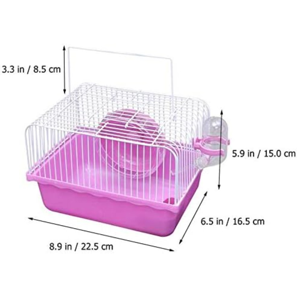 Pet Hamster Cage with Running  - Hamster Cage Wheel 리뷰 및 가격