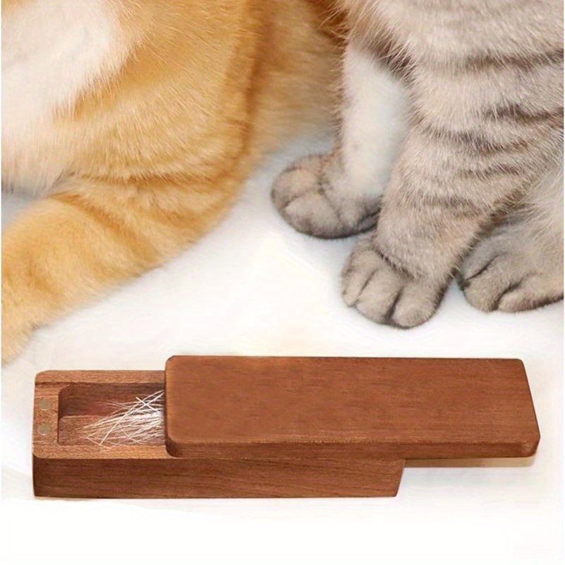 Elegant Walnut Wood Cat Whiske - Pet Supplies Stores 리뷰 및 가격