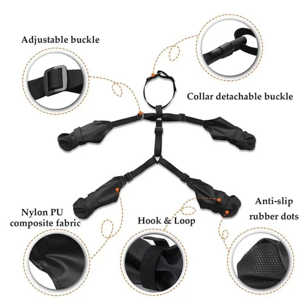 Anti-fall Waterproof Dog Shoes - Dog Booties Paw Protector 리뷰 및 가격