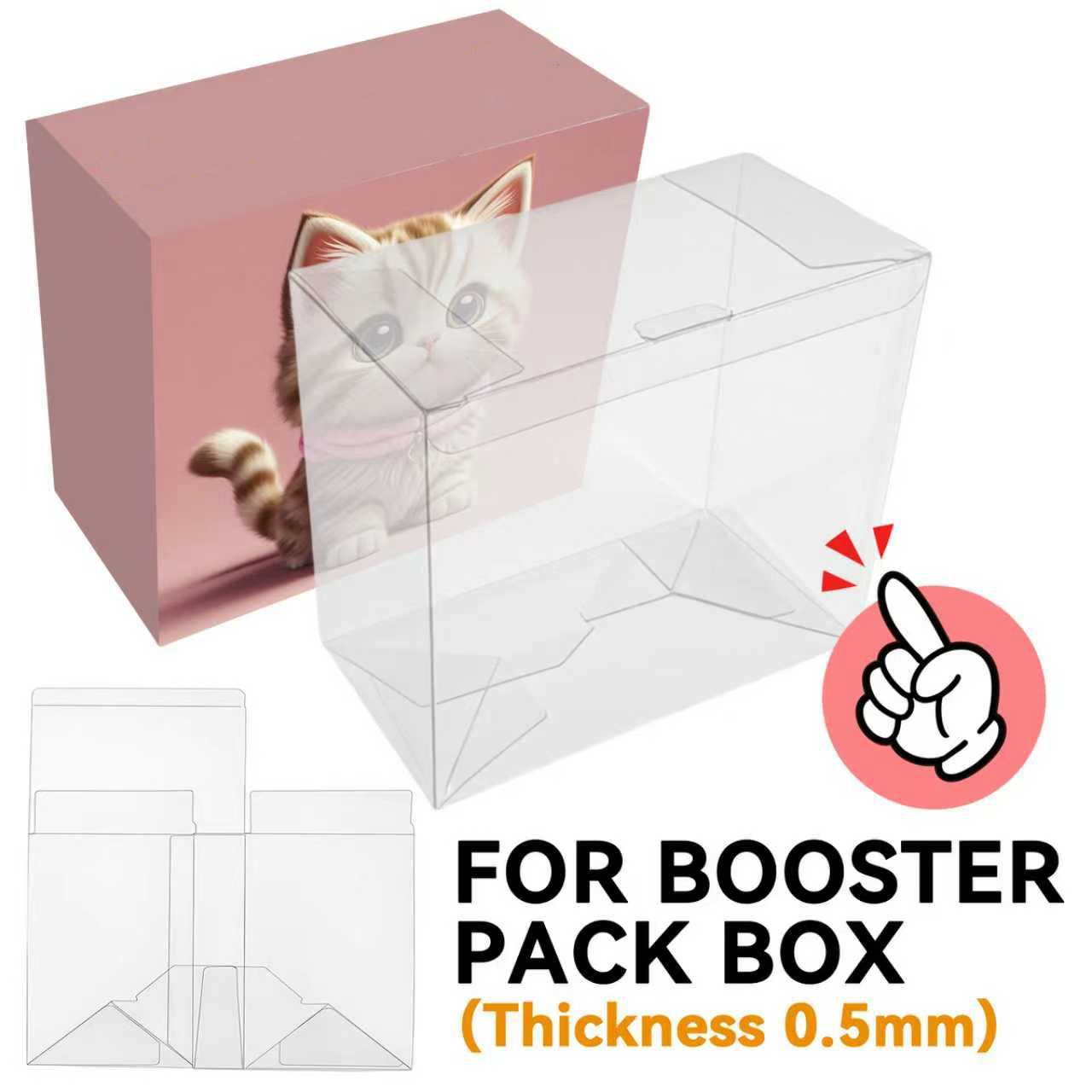5/10pcs Clear PET Booster Box  - Pet Supplies Stores 리뷰 및 가격