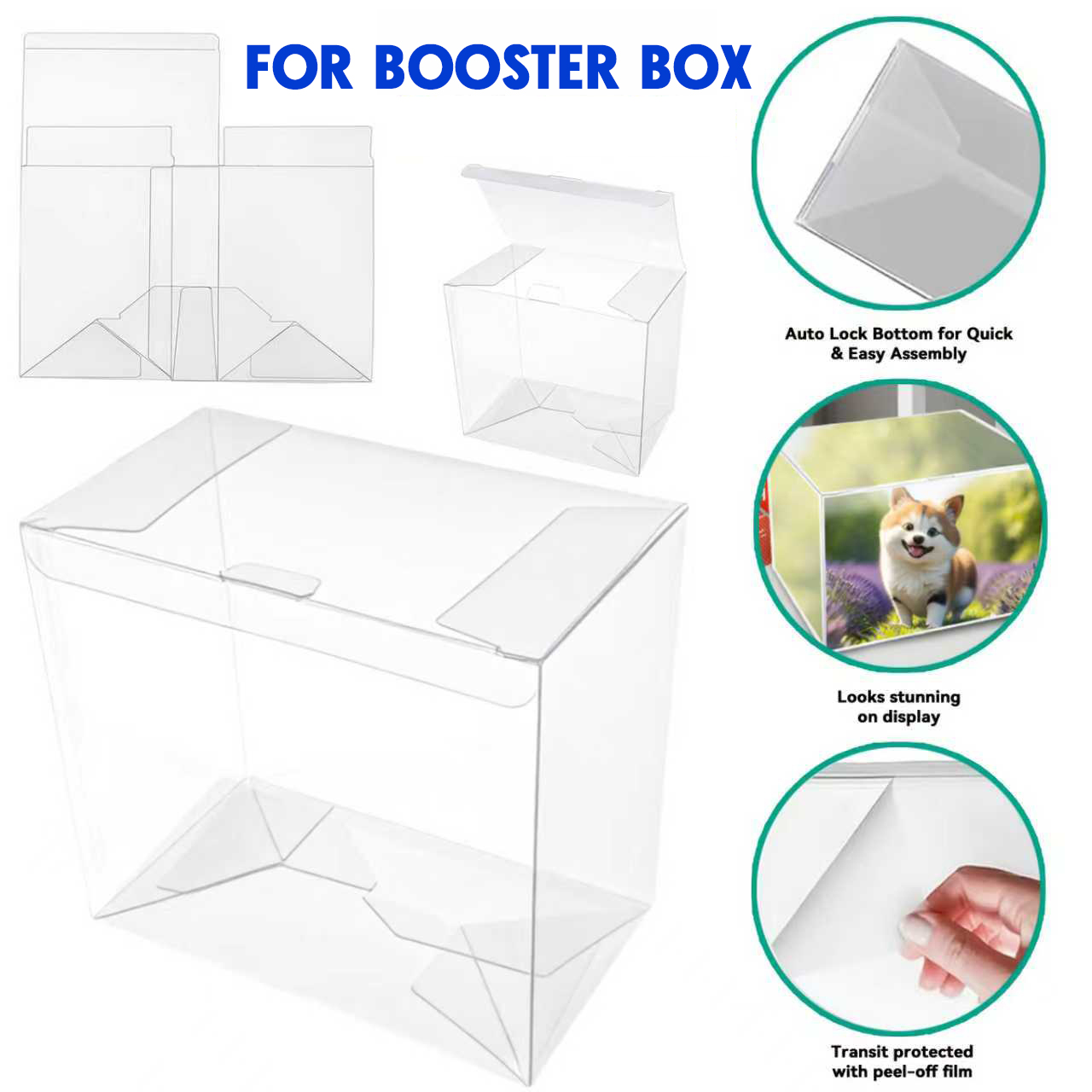 5/10pcs Clear PET Booster Box  - Pet Supplies Stores 리뷰 및 가격
