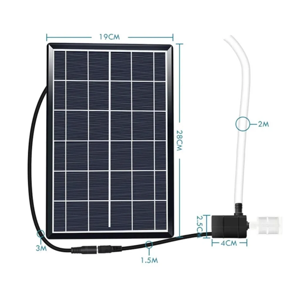 Small Solar Water Pump 12V Cir - Fish Tank Filter Pump 리뷰 및 가격