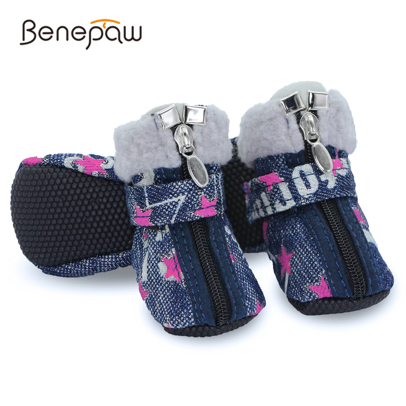 Benepaw  Warm Dog Shoes Winter - Dog Booties Paw Protector 리뷰 및 가격
